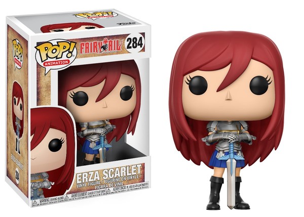 Erza Scarlet, Fairy Tail, Funko Toys, Pre-Painted